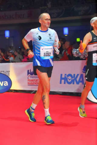 Kurt im Zieleinlauf
