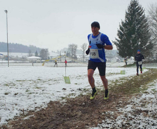 Hubert läuft zum 2. Platz in Neuhofen