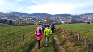 Der erste Anstieg