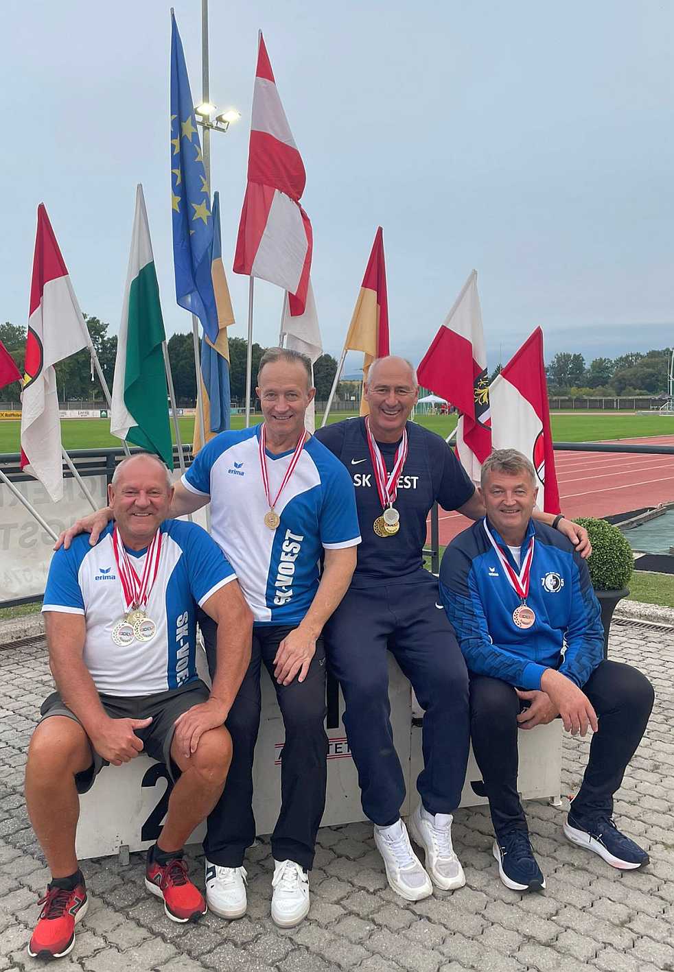 Mair,Grill,Kuttner und Matzner (v.l.n.r.)