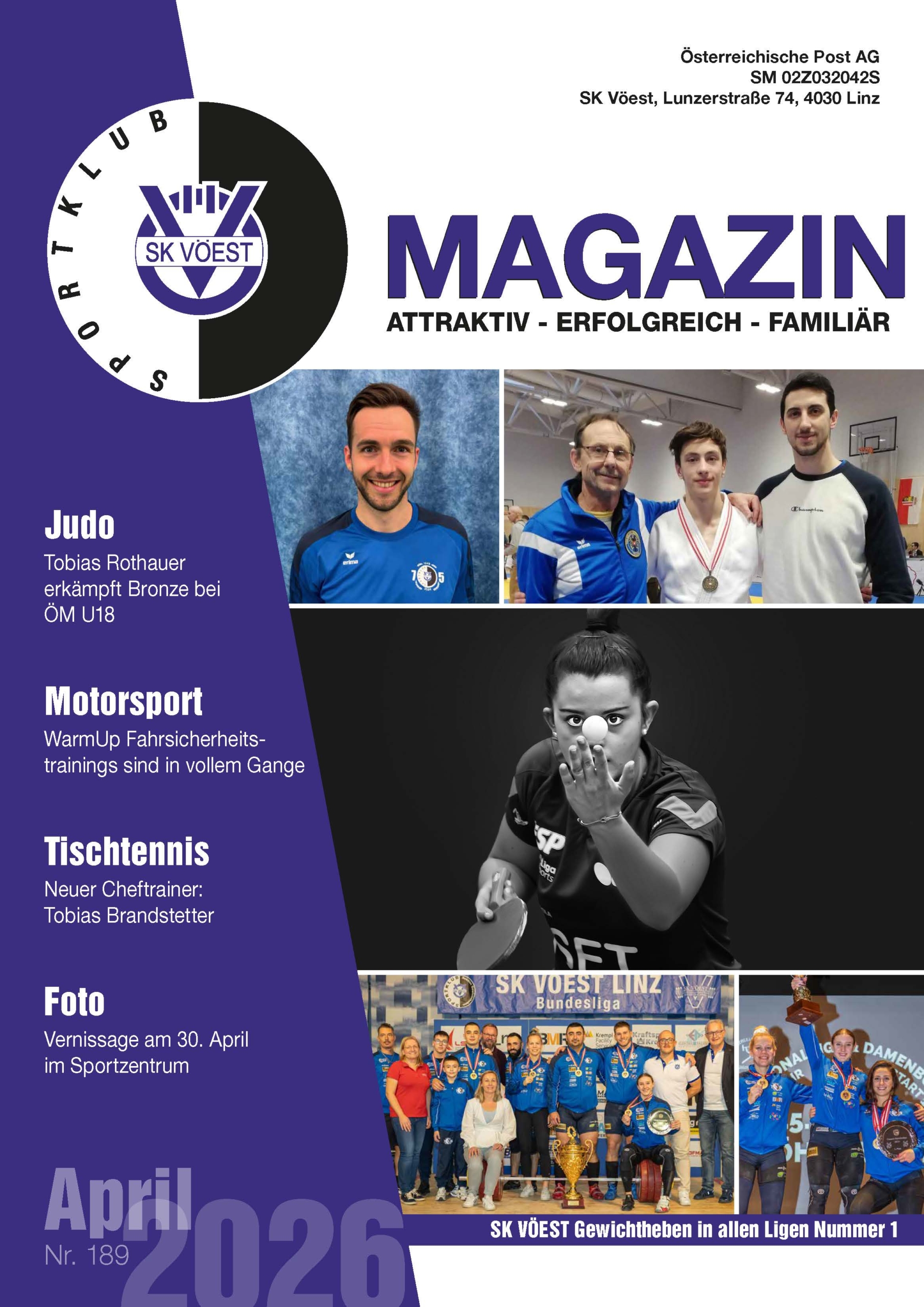 SK VÖST April 2026 Magazin Titelblatt